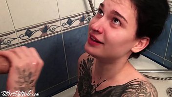 Obedient Babe Sensual Deepthroat Dick StepBrother - Facial