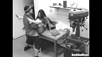 Couple get horny and Fucking Hardcore at work